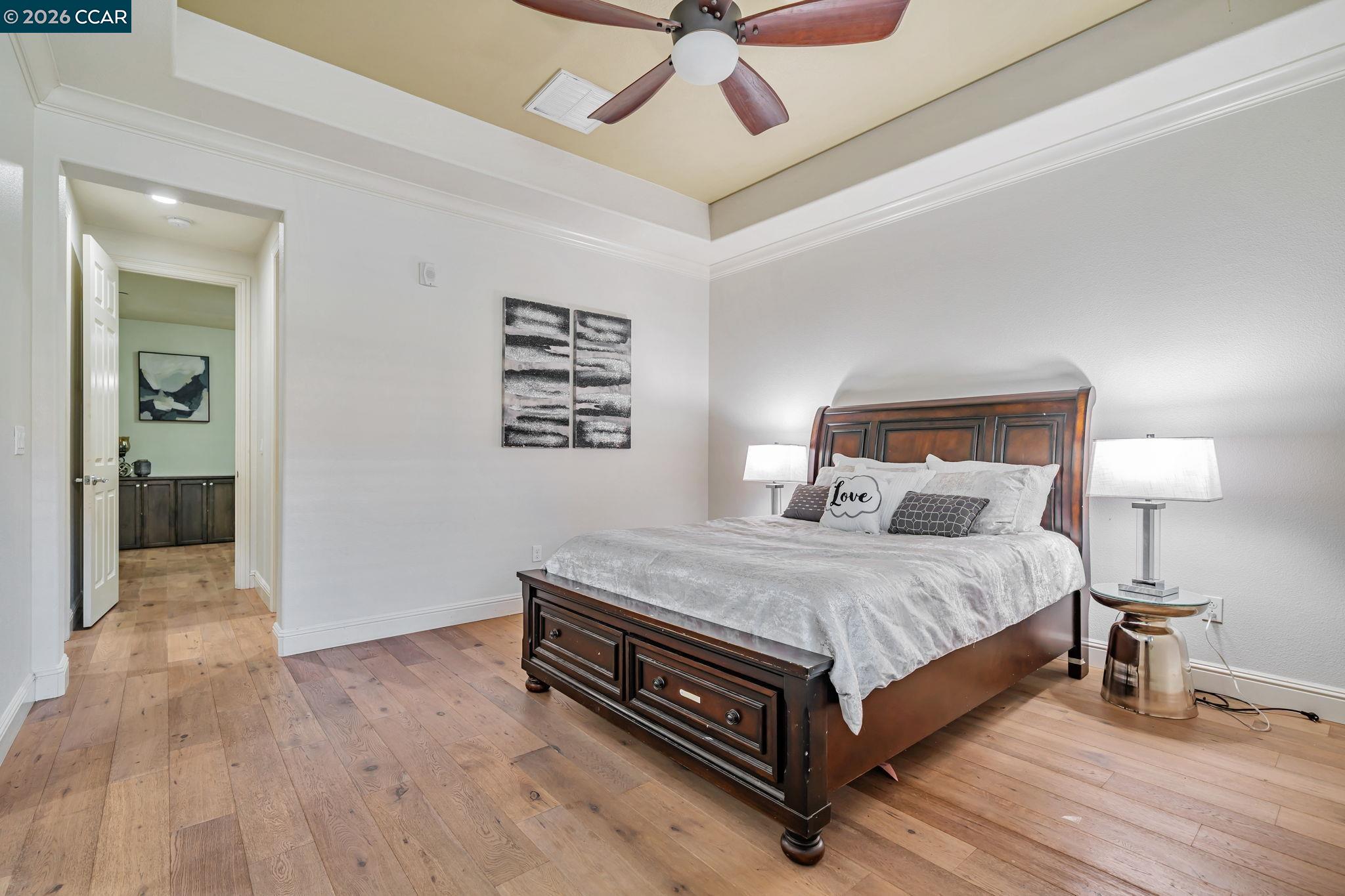 6260 Main Branch Road San Ramon, CA 94582 - Photo 18 of 38 a bedroom with a bed and a table