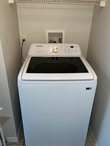 a view of washer and dryer