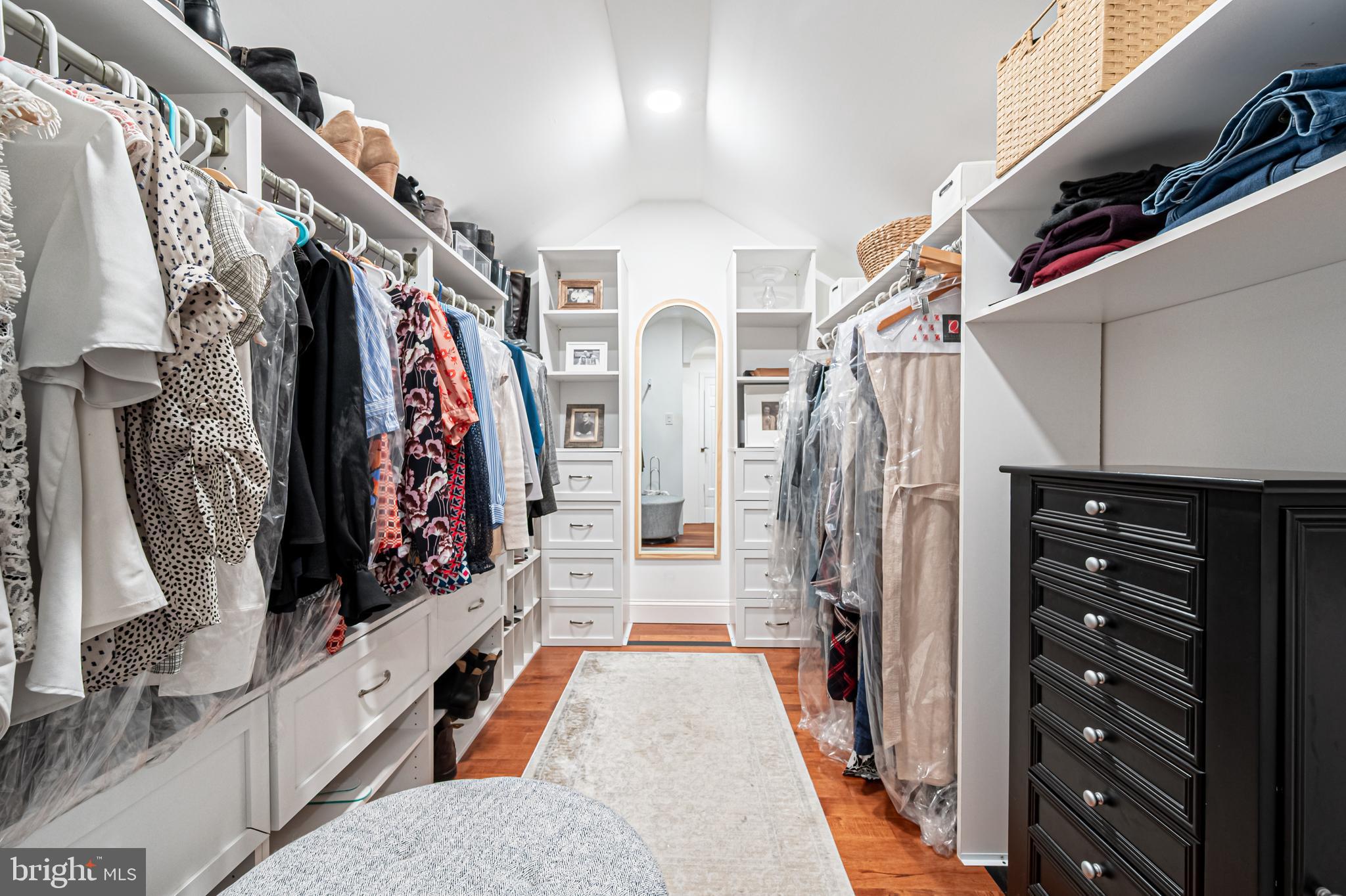 13 Pointe View Drive Medford, NJ 08055 - Photo 20 of 33 a view of walk in closet with clothes and shoes
