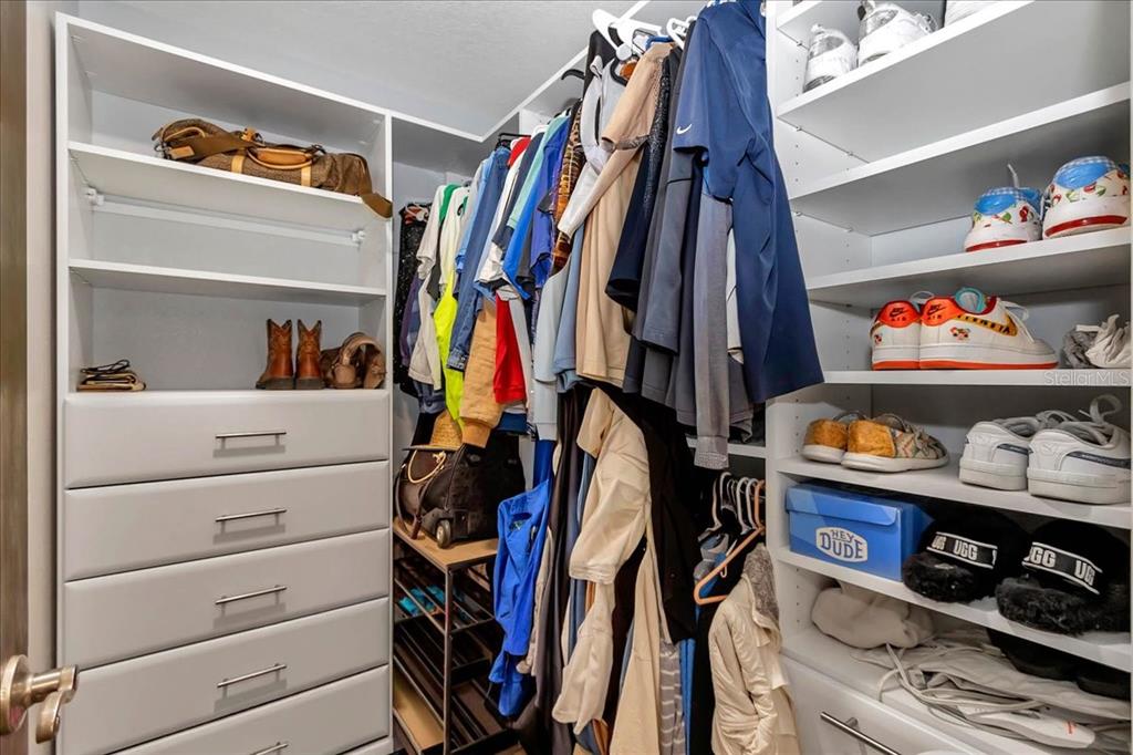 223 South Nesbitt Terrace Inverness, FL 34450 - Photo 43 of 85 a view of walk in closet with clothes and shoes