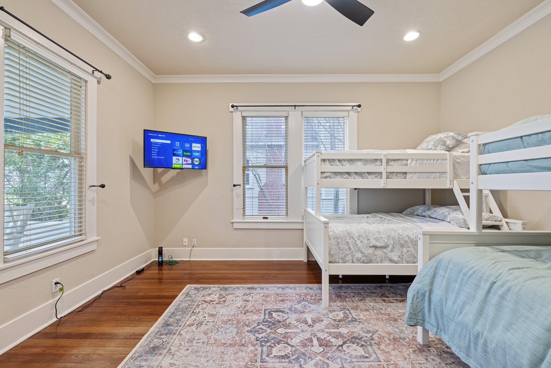 1211 Lexington Street Taylor, TX 76574 - Photo 21 of 40 a bedroom with furniture and a fireplace