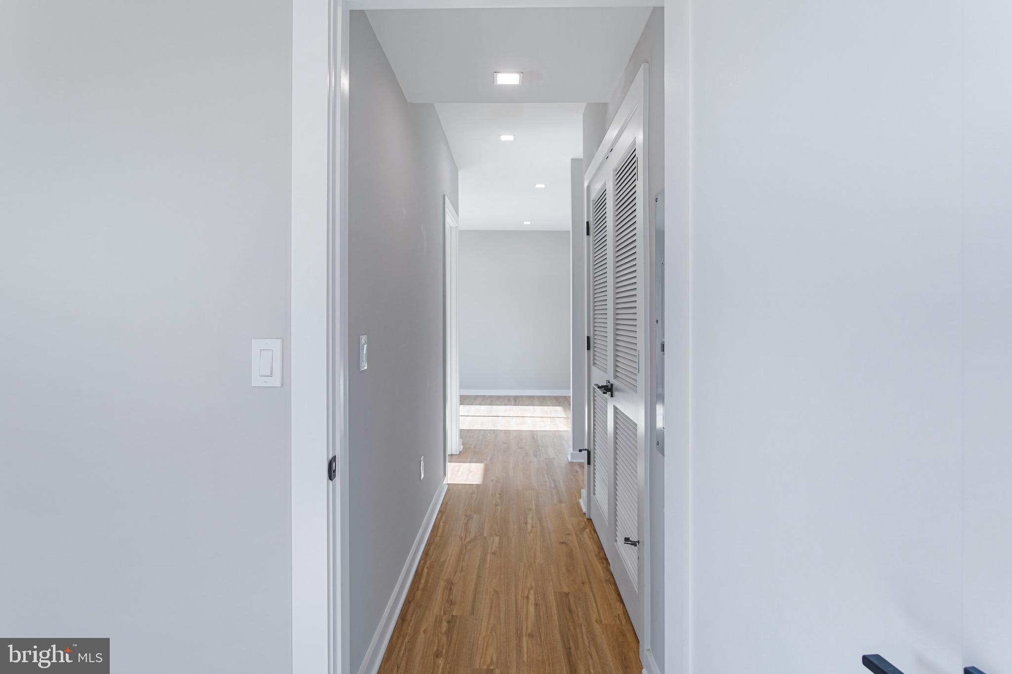 1358 Florida Avenue Northeast, Unit 207 Washington, DC 20002 - Photo 8 of 16 a view of hallway with wooden floor