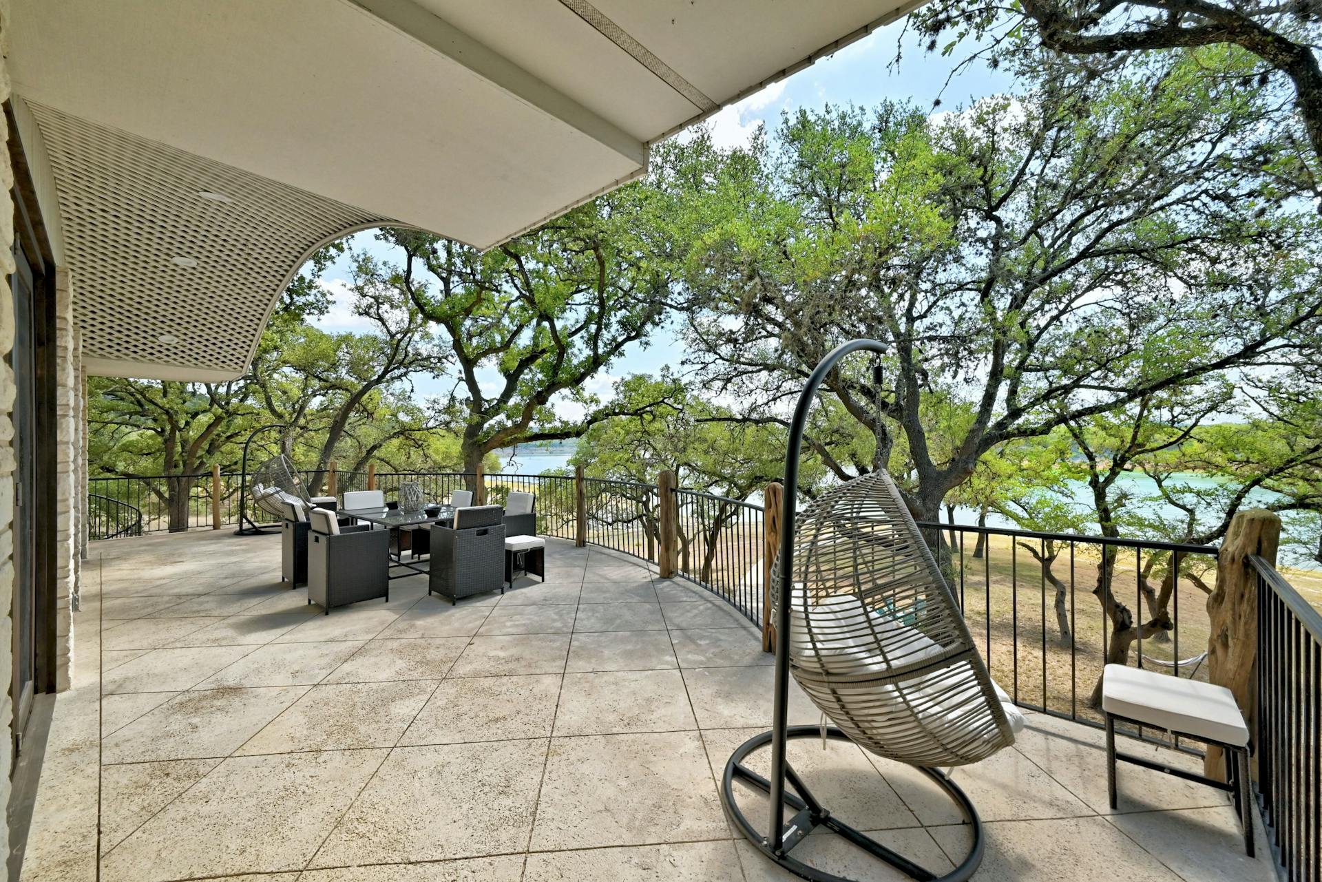 6021 Circle J Road Marble Falls, TX 78654 - Photo 14 of 39 Patio / terrace with an outdoor living space