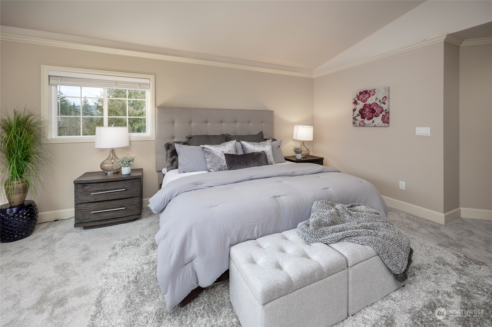 5314 Northeast 17th Place Renton, WA 98059 - Photo 21 of 40 a bedroom with a bed and a couch