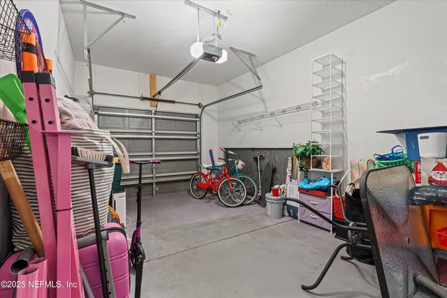 a view of a yard with an outdoor space