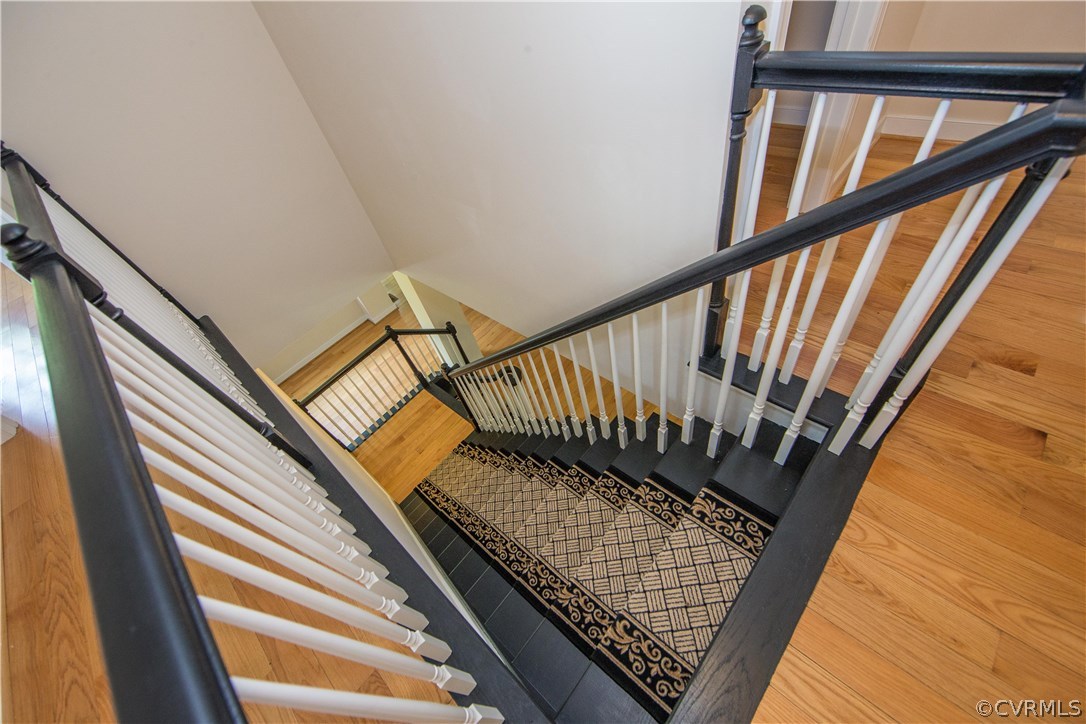 206 North Ridge Road Henrico, VA 23229 - Photo 26 of 30 a view of staircase going to a building