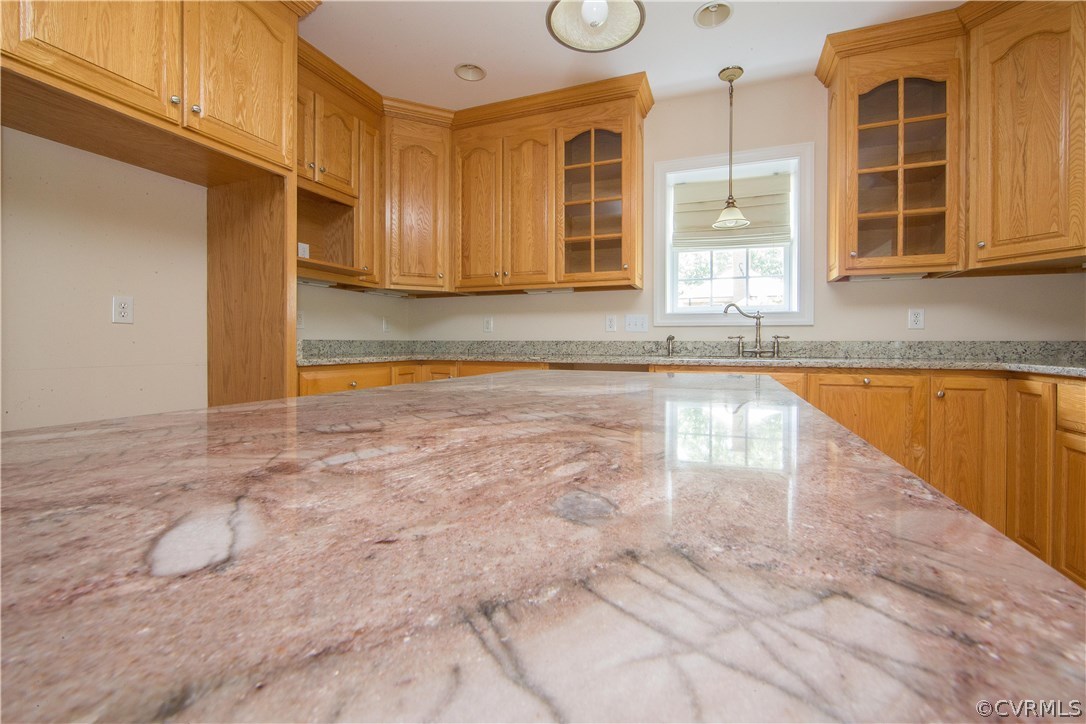 206 North Ridge Road Henrico, VA 23229 - Photo 10 of 30 a view of a kitchen with a sink and cabinets