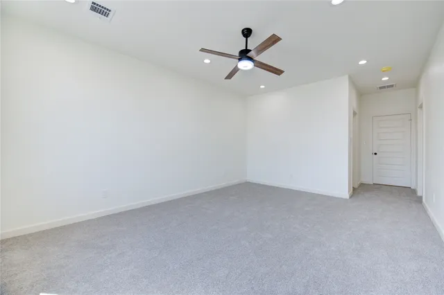 a view of empty room