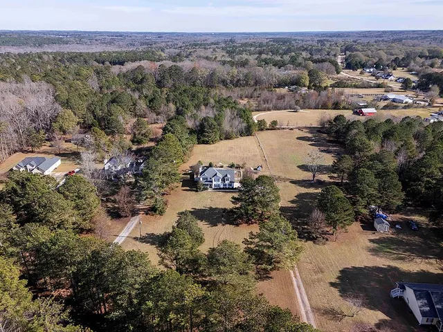 an aerial view of a city with lots of residential buildings