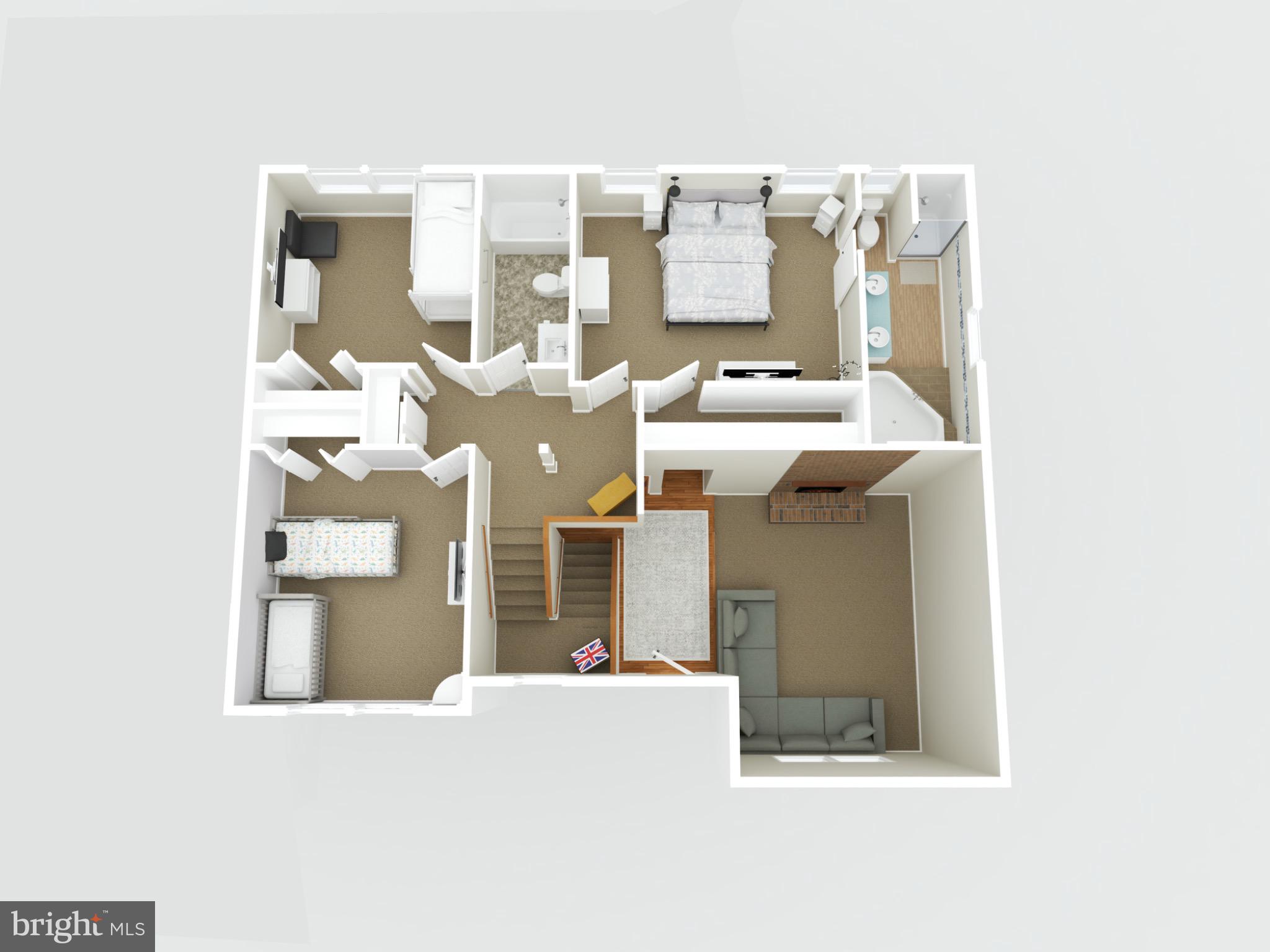 401 2nd Avenue Baltimore, MD 21227 - Photo 68 of 73 Spacious third-floor layout with modern design.