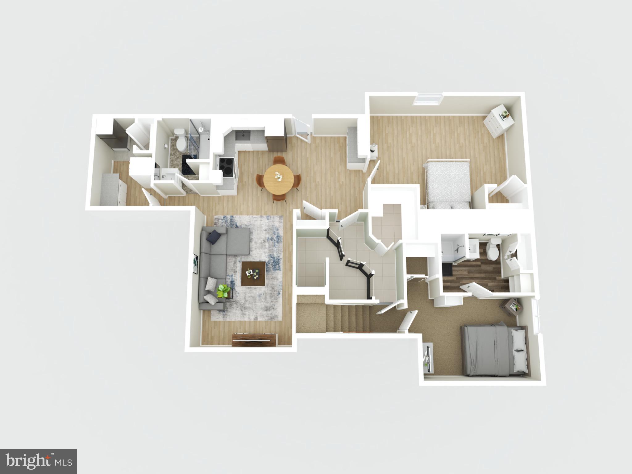 401 2nd Avenue Baltimore, MD 21227 - Photo 69 of 73 Spacious first-floor layout with modern design.