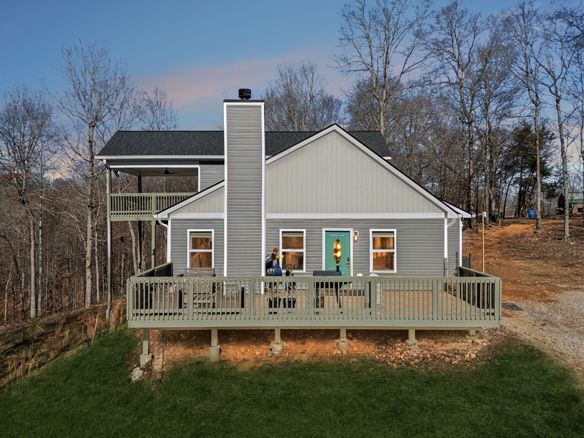 93 Halliburton Road Vanleer, TN 37181 - Photo 1 of 75 a front view of house with yard and green space