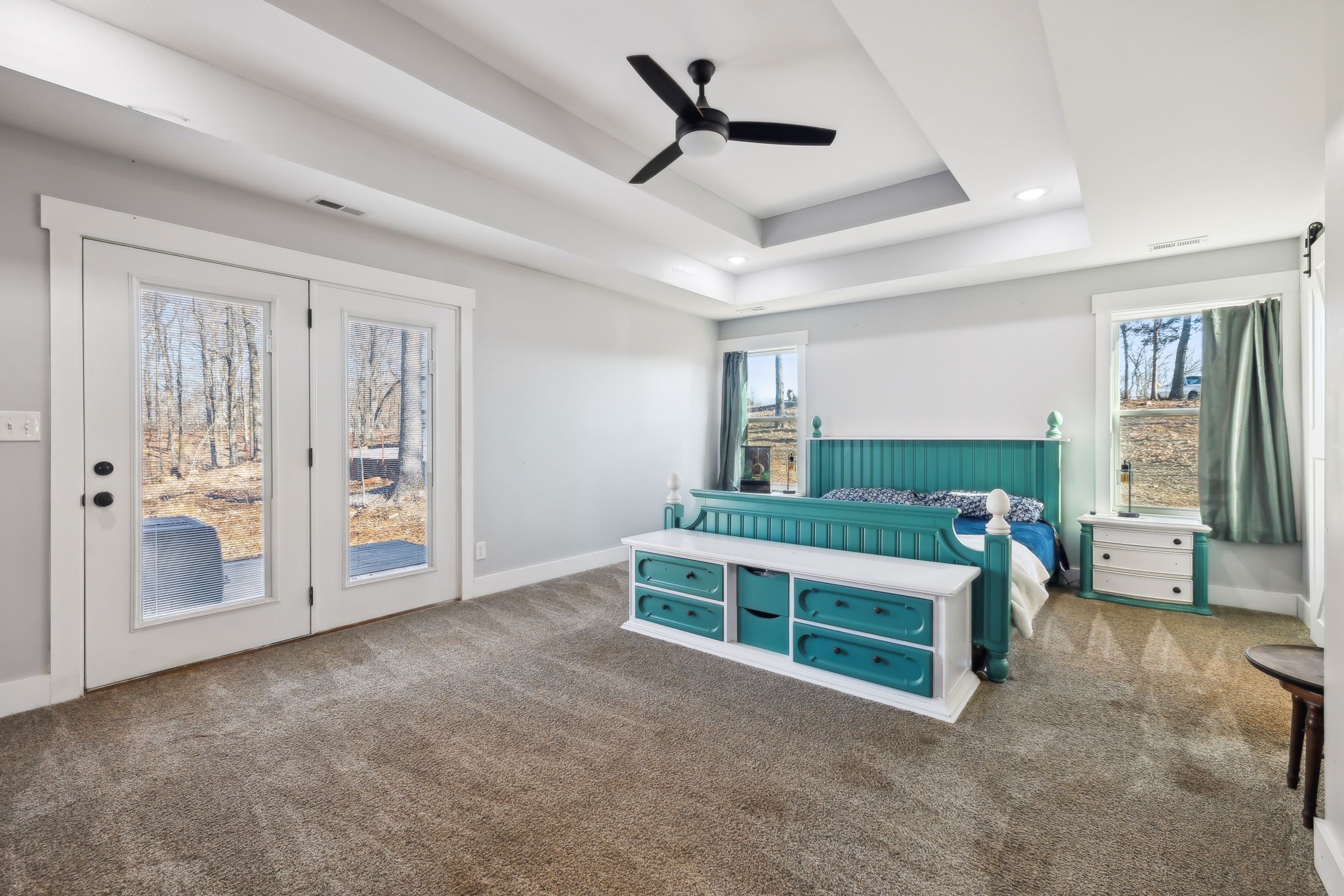 93 Halliburton Road Vanleer, TN 37181 - Photo 19 of 75 a view of an empty room with furniture and windows