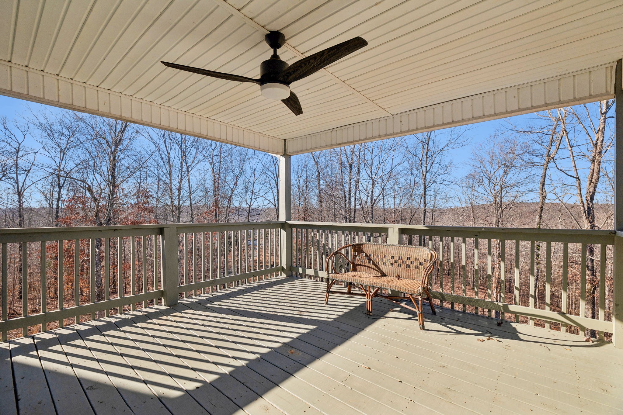 93 Halliburton Road Vanleer, TN 37181 - Photo 37 of 75 a view of balcony with wooden floor