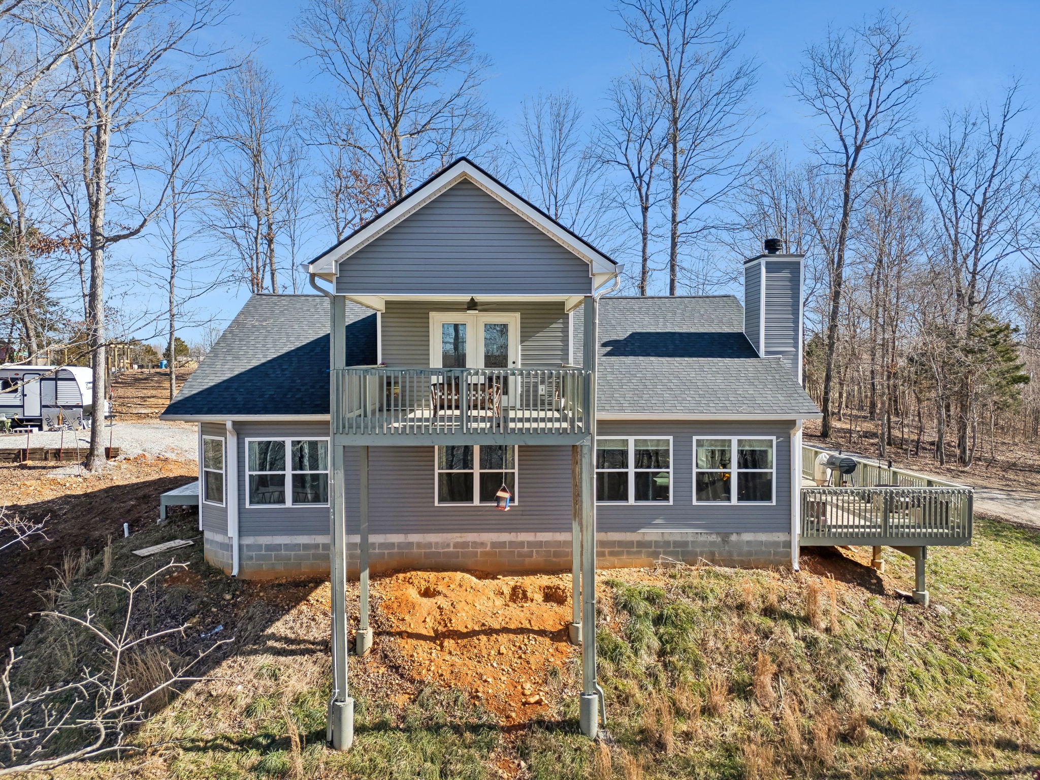 93 Halliburton Road Vanleer, TN 37181 - Photo 62 of 75 front view of a house with a yard
