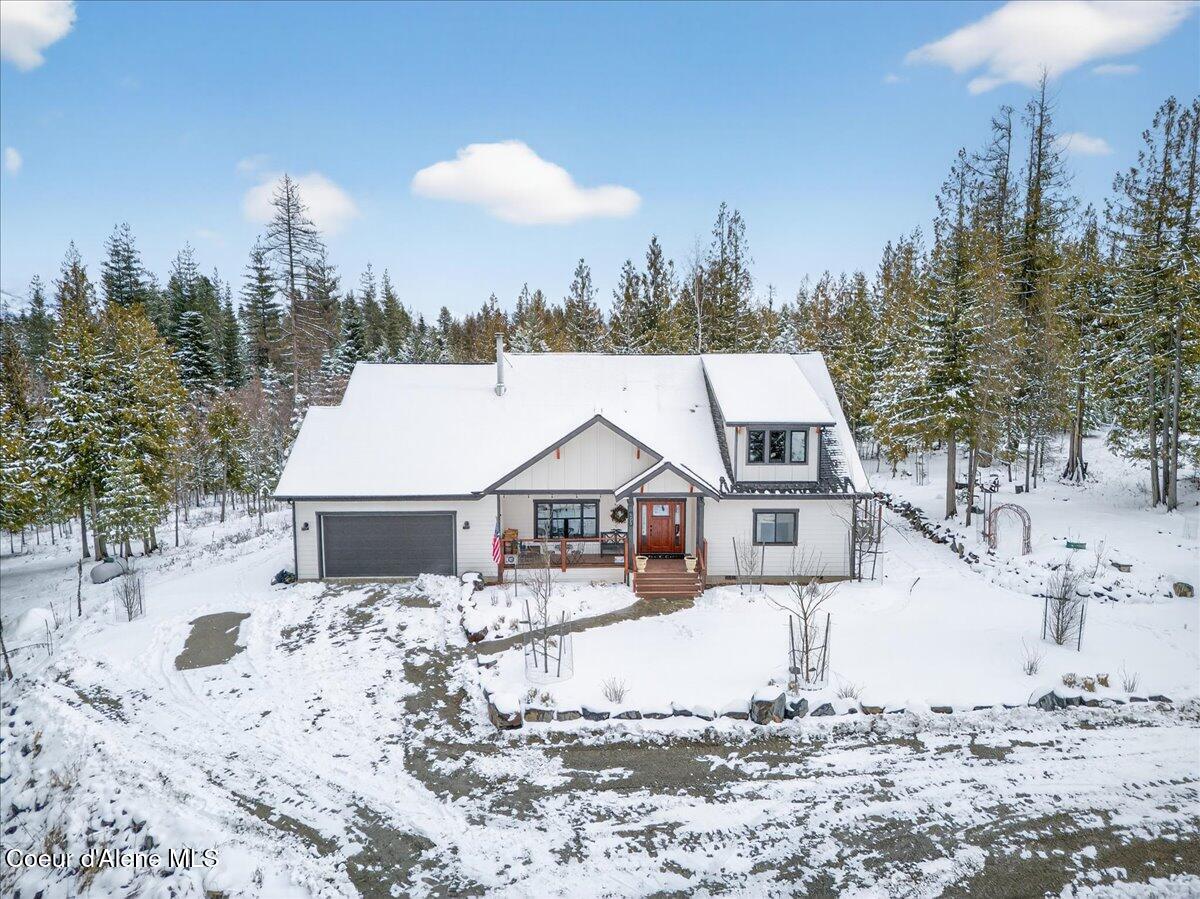 505 Chippewa Trail Sagle, ID 83860 - Photo 7 of 57 07-Aerial Front of Home