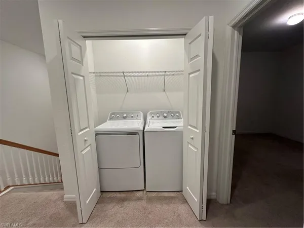 an empty room with an entryway