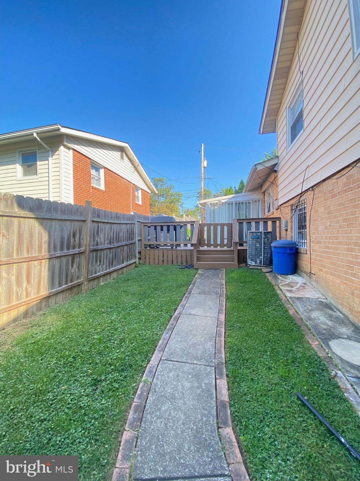 9601 East Light Drive Silver Spring, MD 20903 - Photo 22 of 25 a view of a backyard with a garden