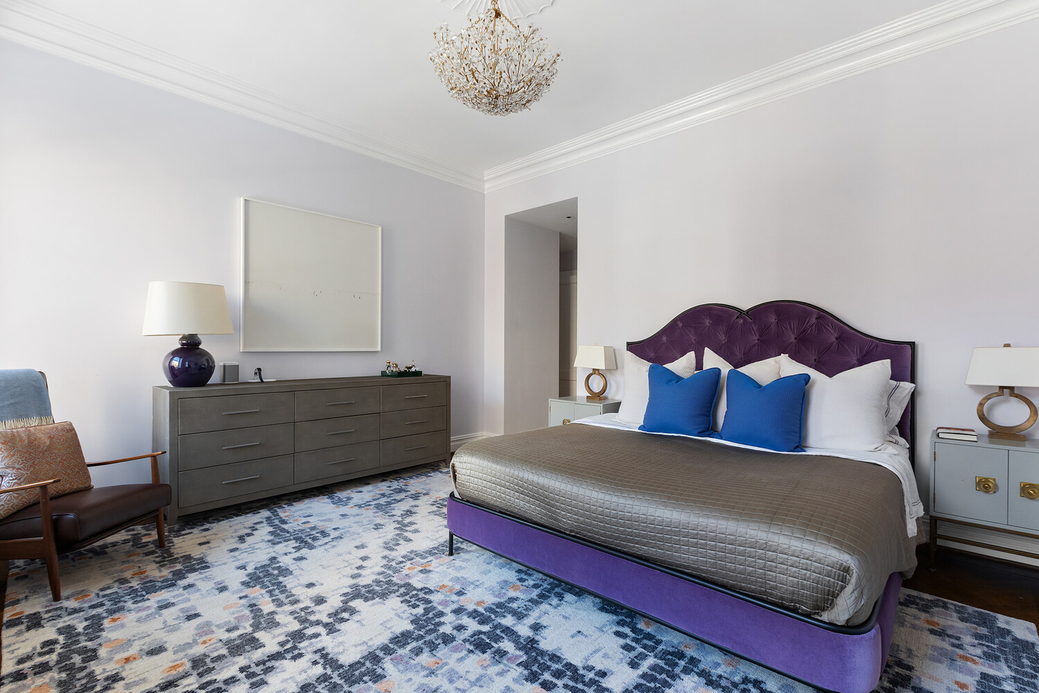 390 West End Avenue, Unit 3L Manhattan, NY 10024 - Photo 11 of 18 a bed room with a bed and a chair