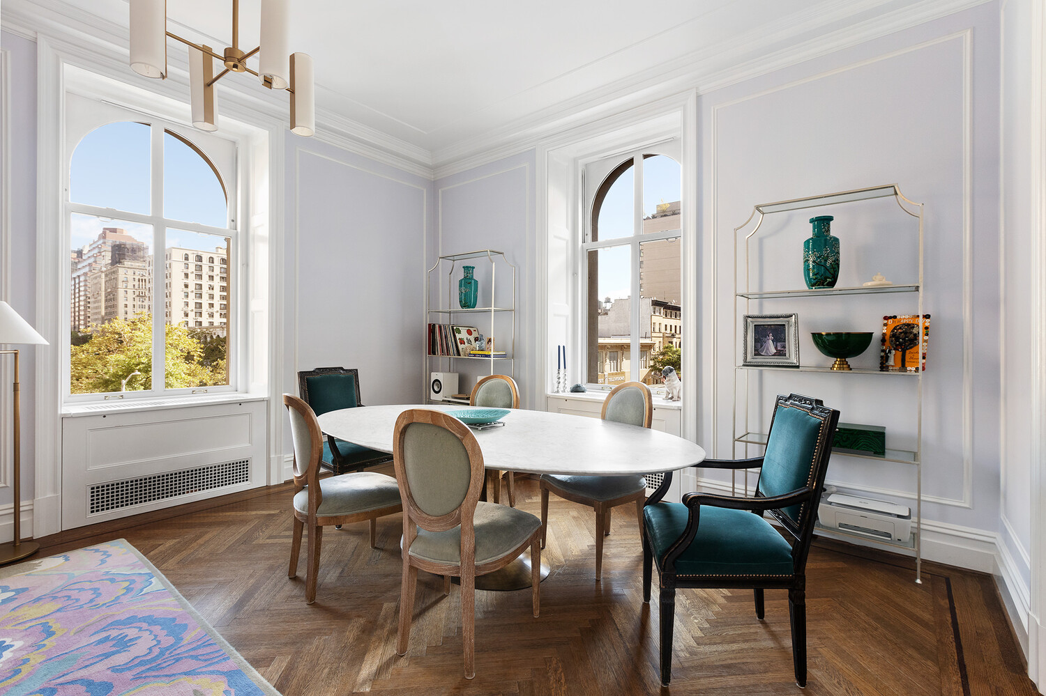 390 West End Avenue, Unit 3L Manhattan, NY 10024 - Photo 4 of 18 a view of a dining room with furniture and window