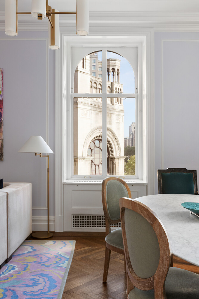 390 West End Avenue, Unit 3L Manhattan, NY 10024 - Photo 5 of 18 a view of a dining room with furniture window and wooden floor