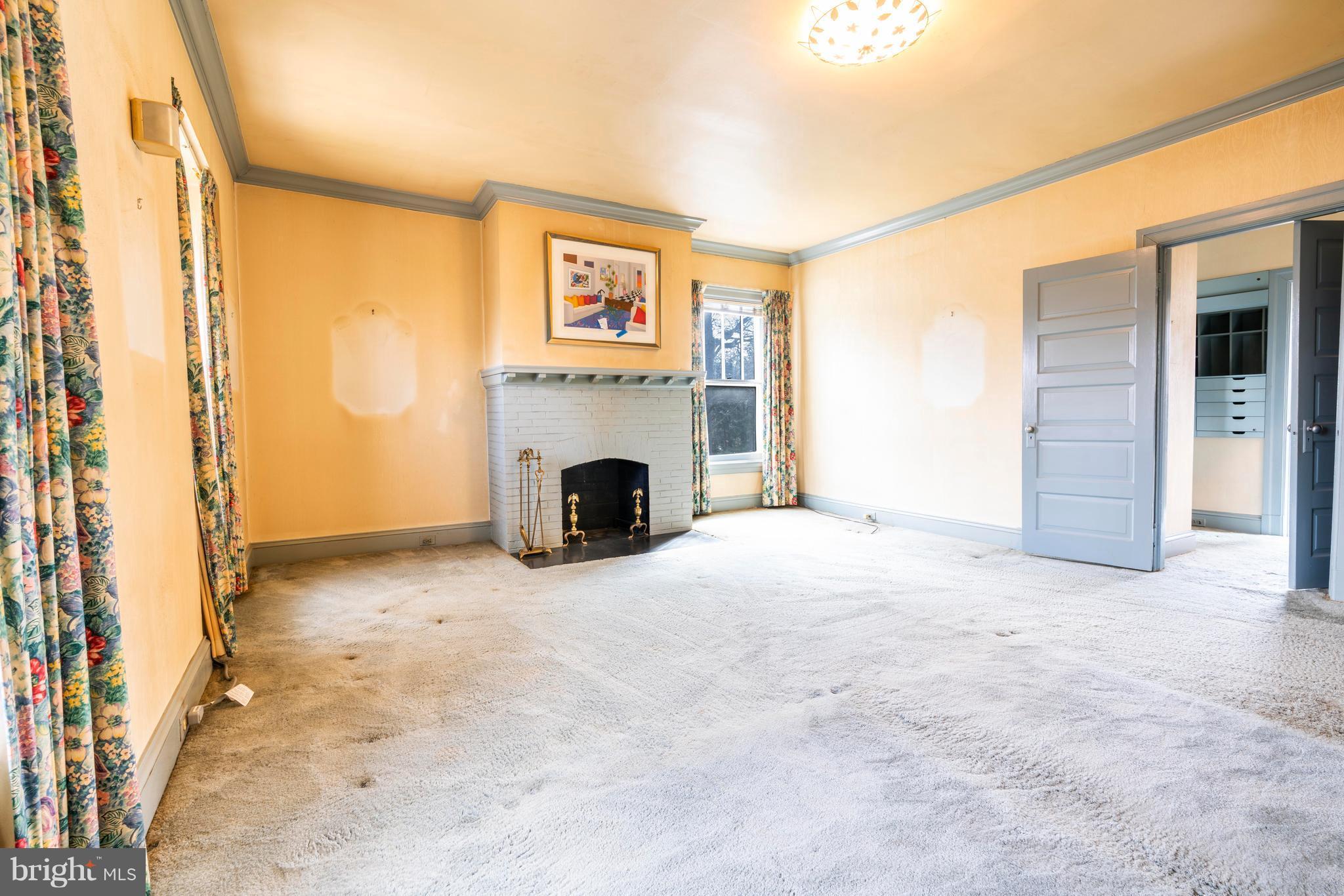 4005 Old Court Road Baltimore, MD 21208 - Photo 13 of 26 Master with fireplace +multiple walk-in closets