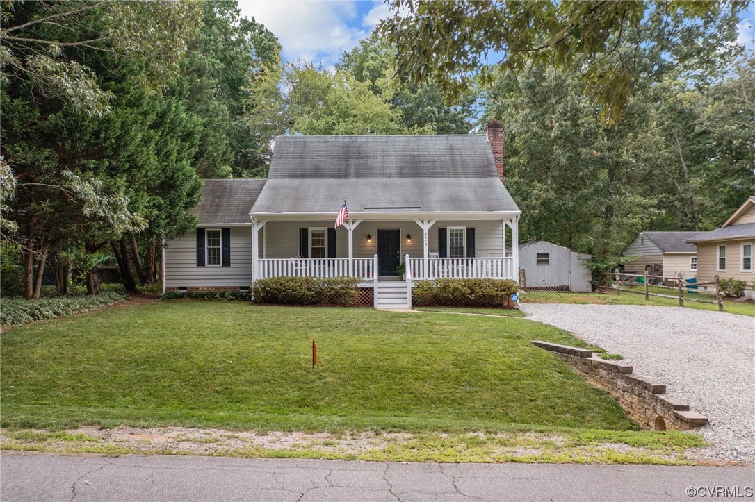 4513 Brookridge Road Chesterfield, VA 23832 - Photo 13 of 50 a front view of a house with a garden