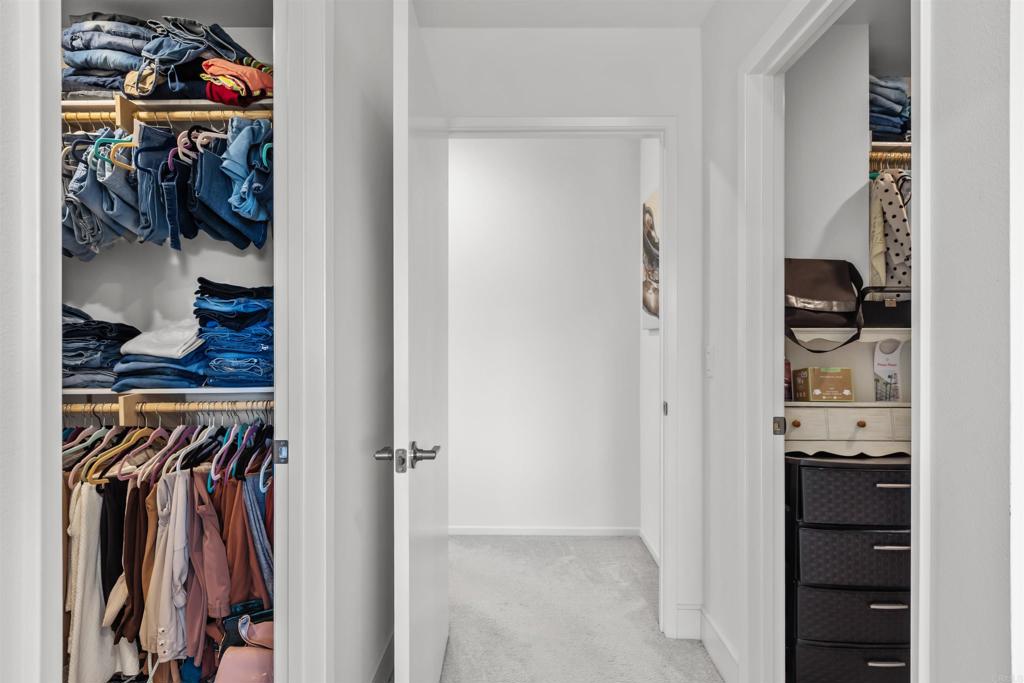 35076 Hacienda Heights Fallbrook, CA 92028 - Photo 21 of 32 a view of walk in closet with clothes and shoes