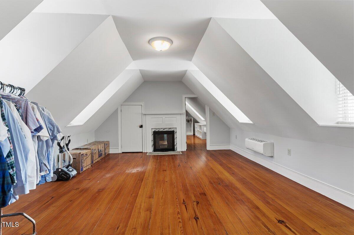 206 Shaver Road Macon, NC 27551 - Photo 43 of 68 a view of entryway and hall with wooden floor