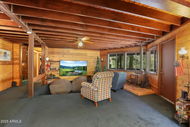 a outdoor space with patio furniture and a potted plant