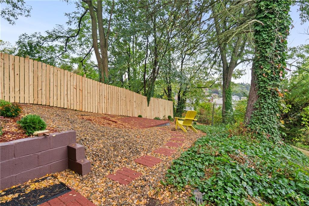 3612 Main Street Homestead, PA 15120 - Photo 23 of 30 a backyard of a house with lots of green space
