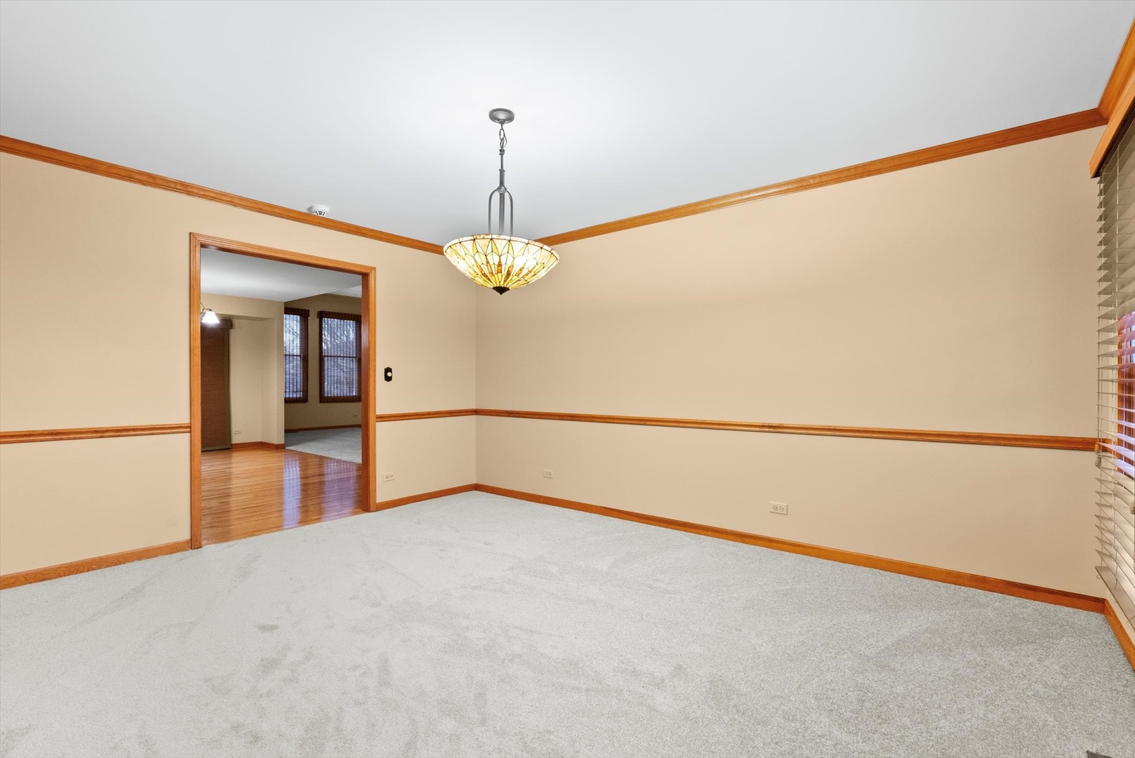 1107 Conan Doyle Road Naperville, IL 60564 - Photo 4 of 34 a view of an empty room with chandelier