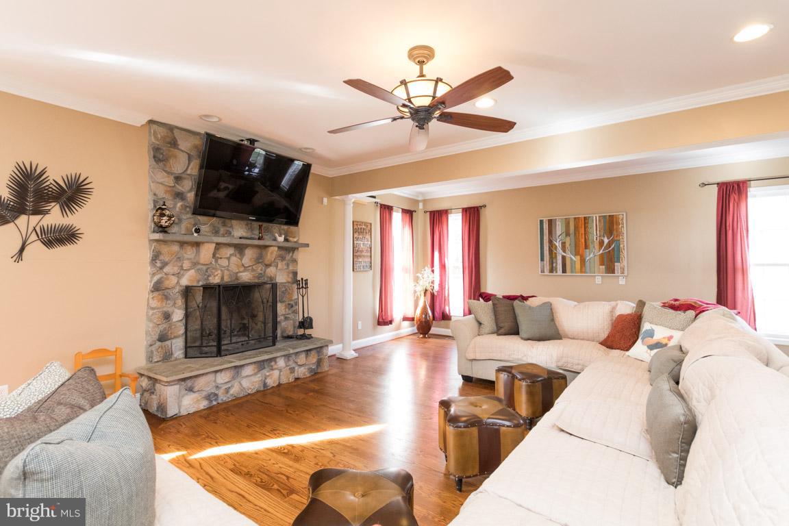 4838 Wentz Road Manchester, MD 21102 - Photo 11 of 28 Massive Family Room with beautiful fireplace