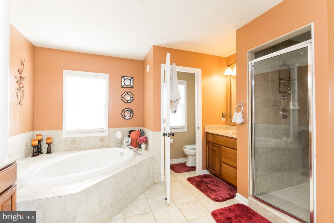 4838 Wentz Road Manchester, MD 21102 - Photo 18 of 28 3 head shower, his and hers vanity, soaker tub