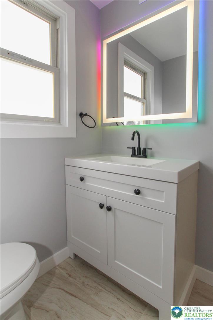 1459 Easton Road Hellertown, PA 18055 - Photo 24 of 38 a bathroom with a sink toilet and mirror