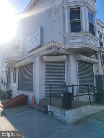a view of a house with a door