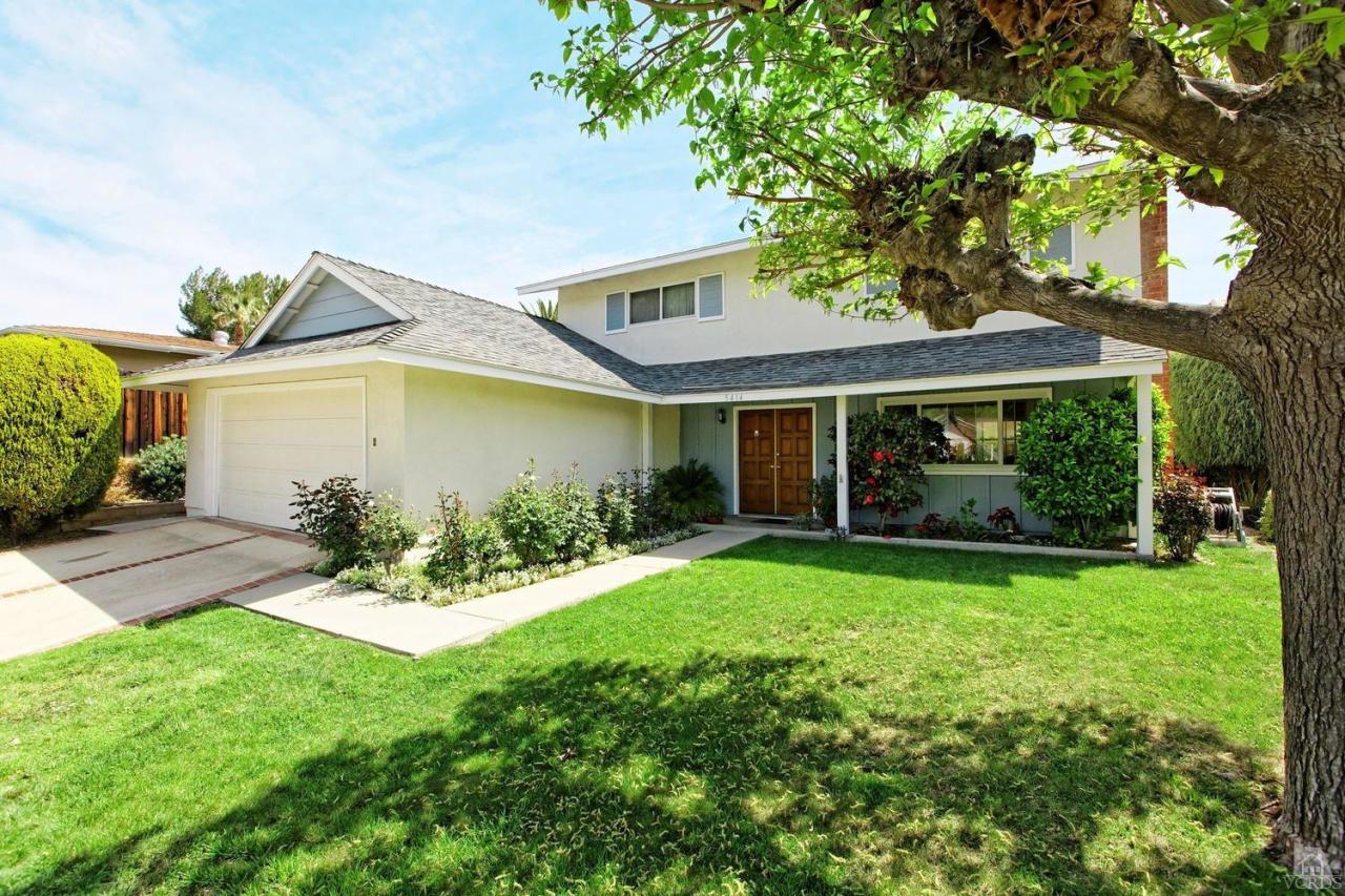 5414 Parkmor Road Calabasas, CA 91302 - Photo 13 of 58 a view of a house with a yard and sitting area