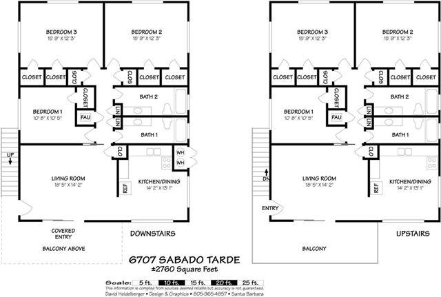 6707 Sabado Tarde Road Goleta, CA 93117 - Photo 11 of 11 Floor Plan