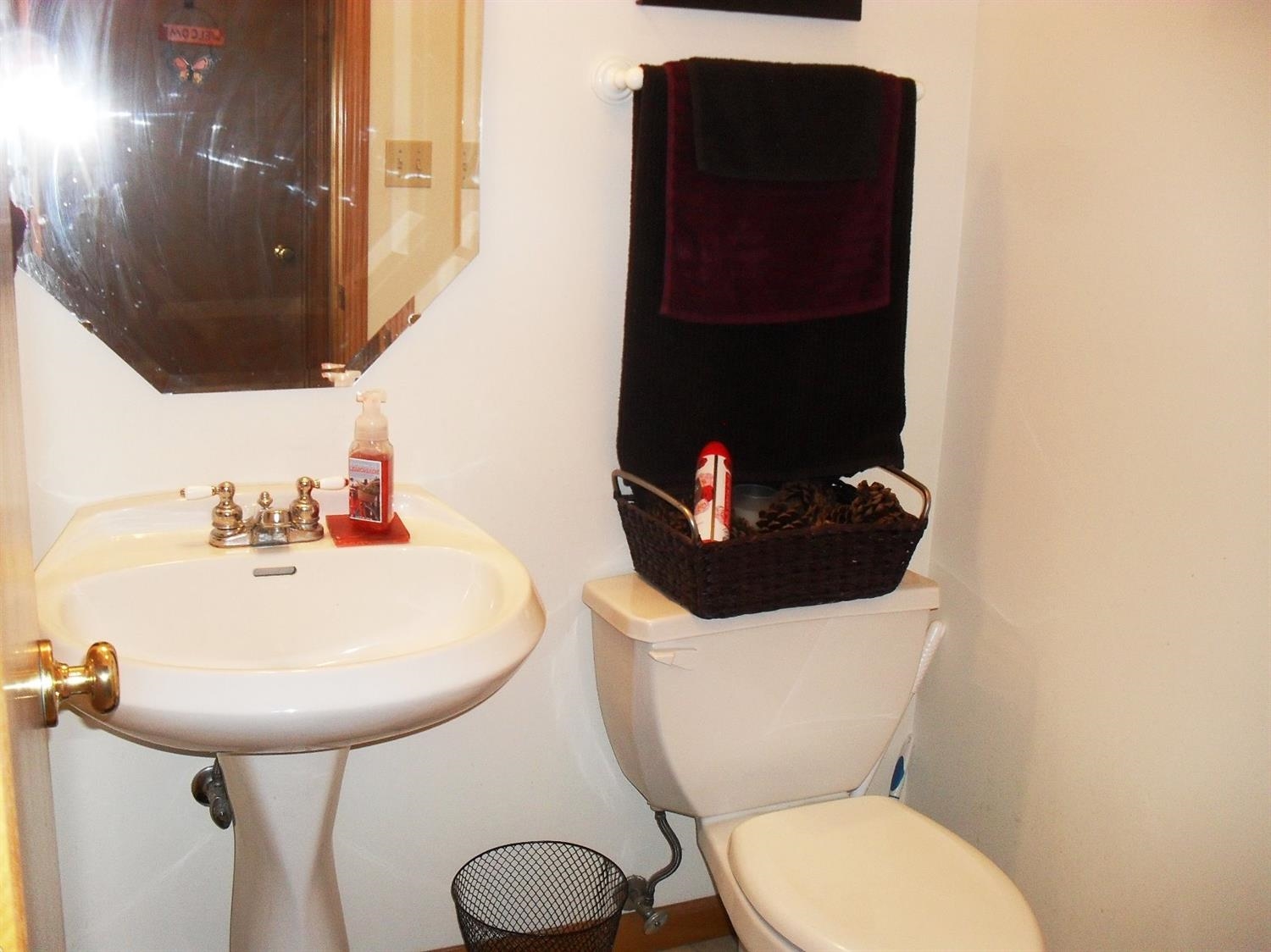 3454 Ridge Road Highland, IN 46322 - Photo 15 of 15 a bathroom with a sink and a mirror