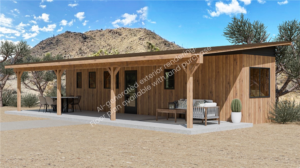 Lot 30 South Carmen Road Yucca, AZ 86438 - Photo 15 of 17 Sample rendering of permit ready building plan option which will be provided with sale