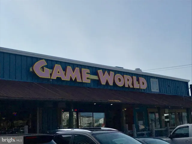 a front view of building