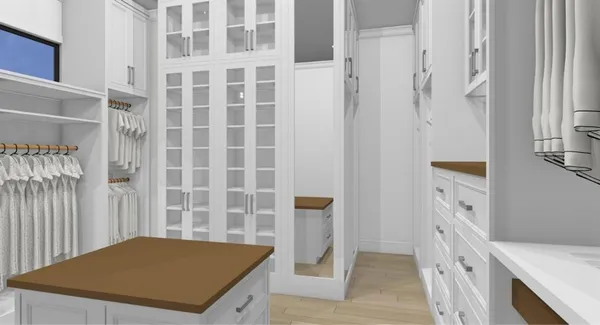 a view of a kitchen and utility room