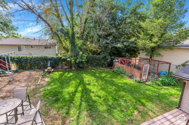 892 Bear Canyon Road Sandy, UT 84094 - Photo 26 of 36 Manicured lawn area with mature trees providing shade