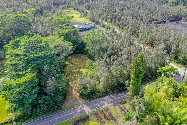 a view of a road from a window