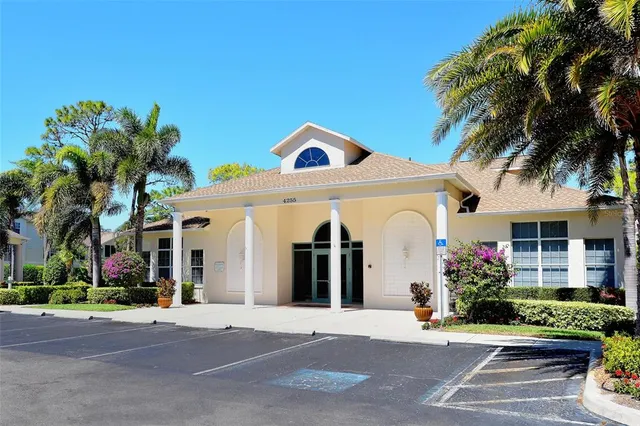 a view of an chairs and tables in the patio