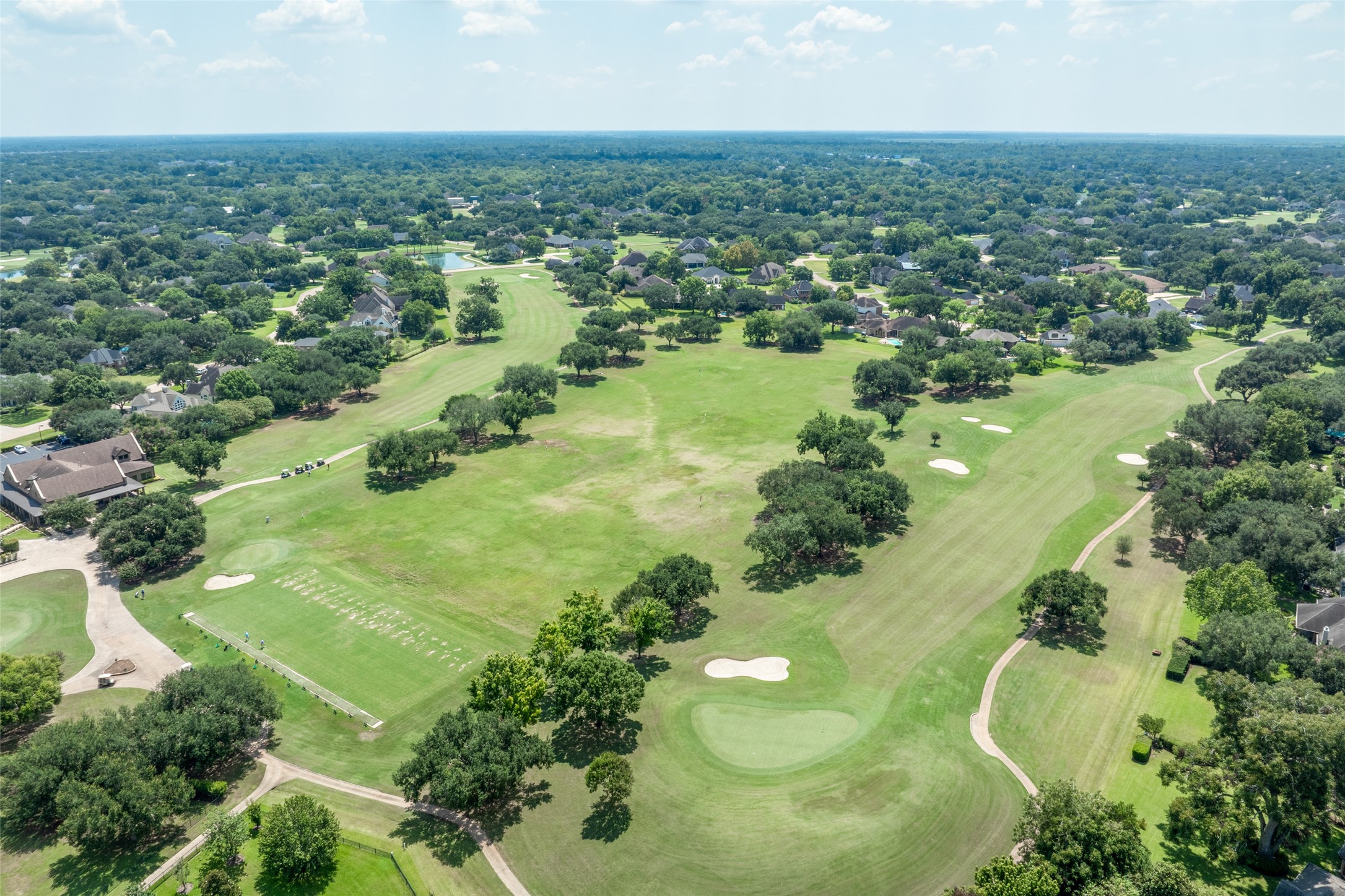 5303 Windrush Street Fulshear, TX 77441 - Photo 20 of 21 an aerial view of residential houses with outdoor space