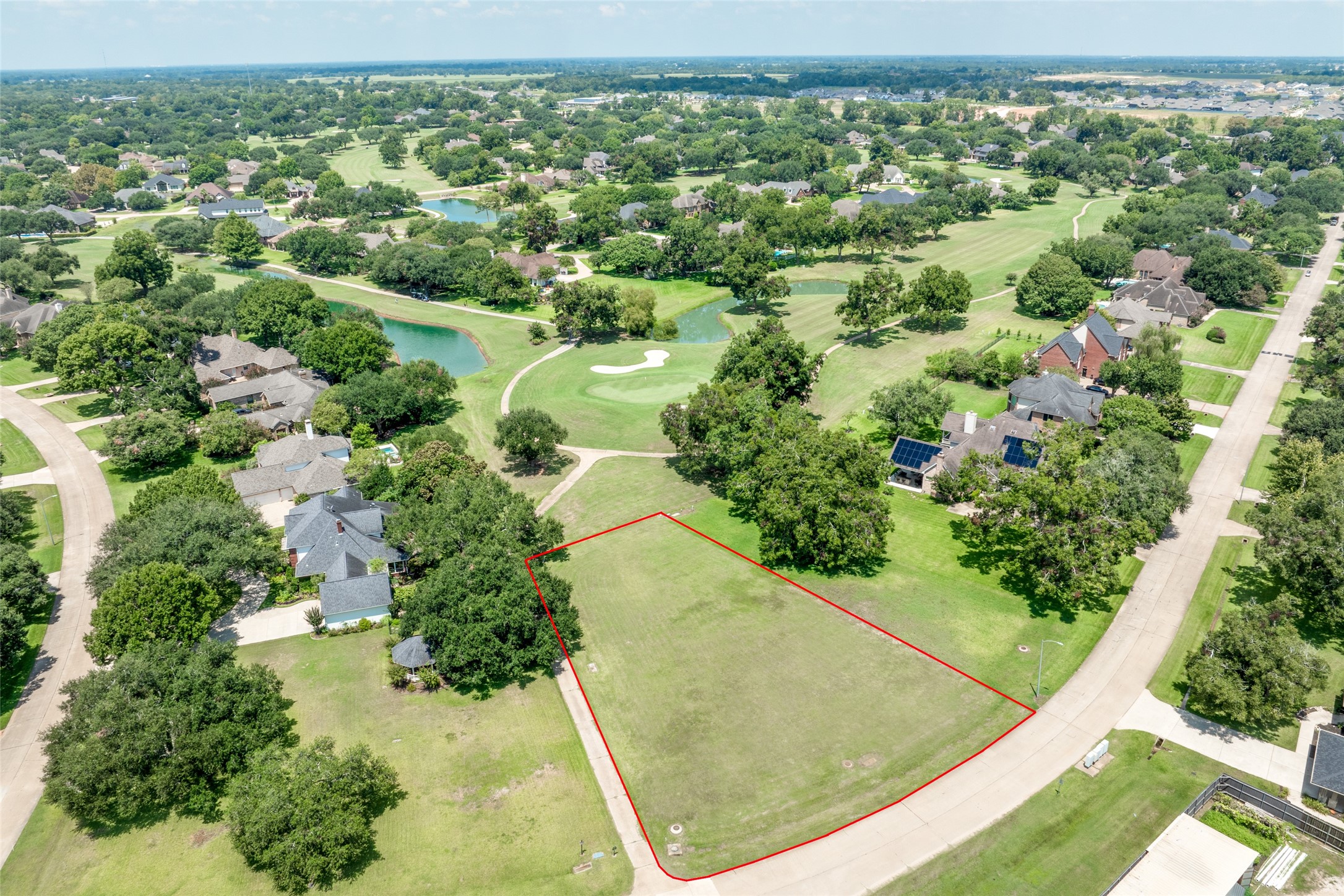 5303 Windrush Street Fulshear, TX 77441 - Photo 2 of 21 an aerial view of residential houses with outdoor space and trees