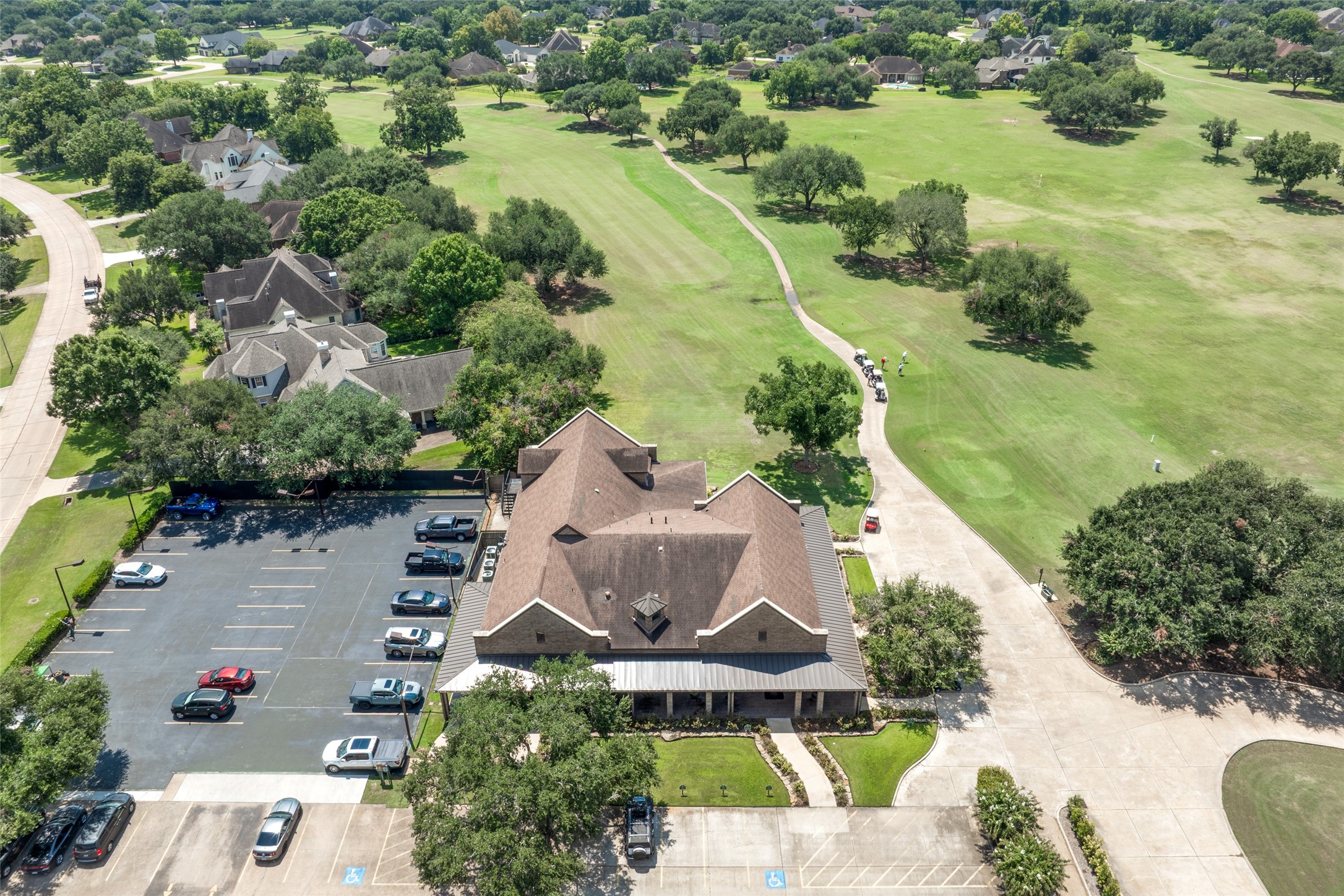5303 Windrush Street Fulshear, TX 77441 - Photo 21 of 21 an aerial view of a house with a garden