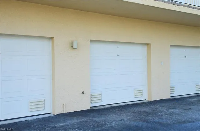 an empty room with closet