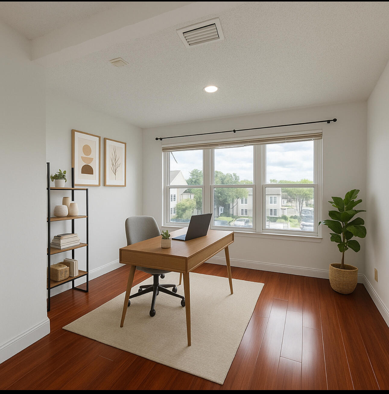 2303 North Congress Avenue, Unit 38 Boynton Beach, FL 33426 - Photo 9 of 11 a workspace with furniture window and wooden floor